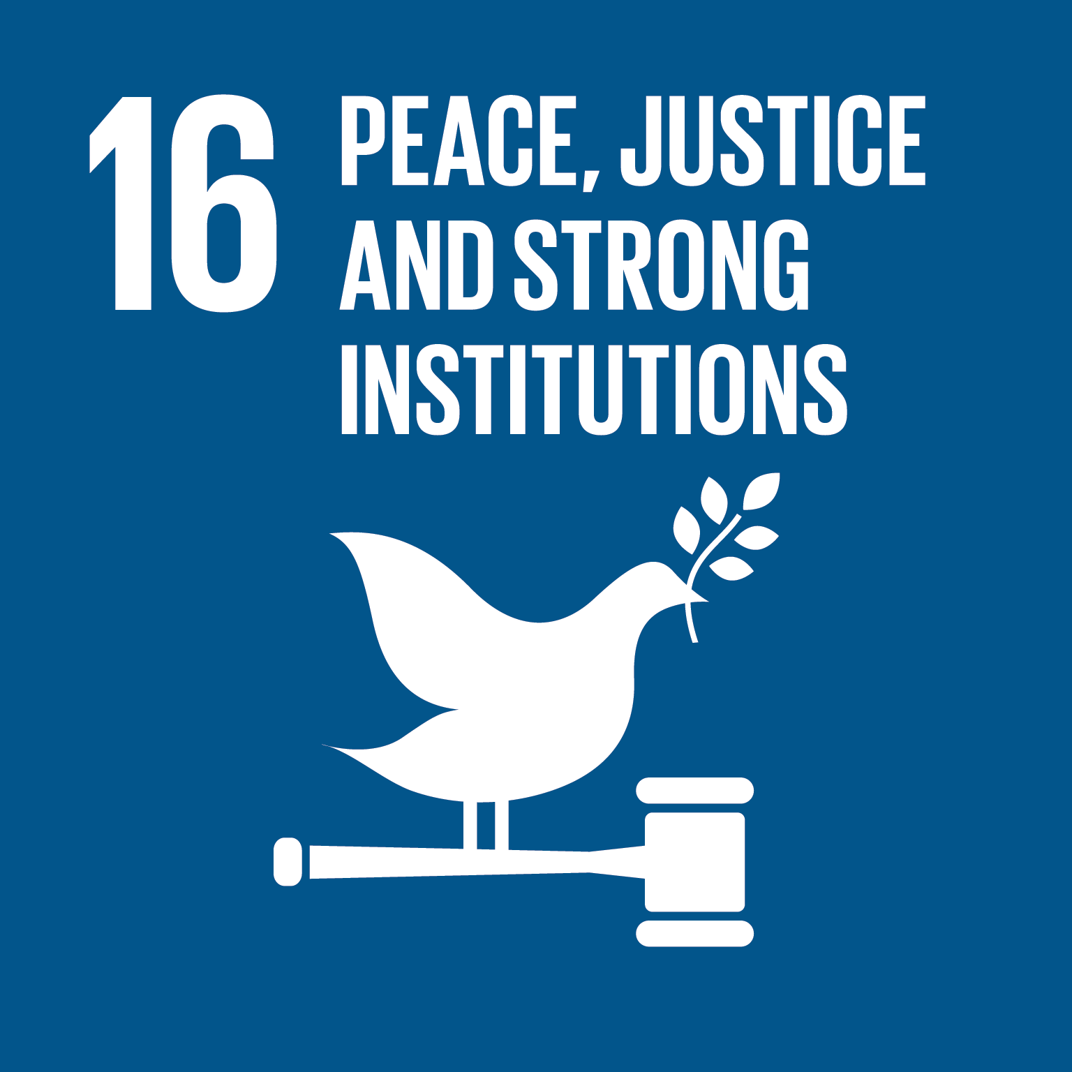 16 - Peace, Justice and Strong Institutions